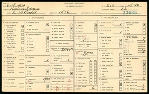WPA household census for 1516 E 14TH ST, Los Angeles