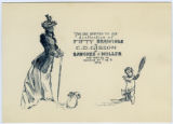Advertisement for Gibson drawing collection from 1892 March to 1892 March 12