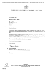 [Letter from Norman BS Jack to P Tlais regarding the proforma invoice]