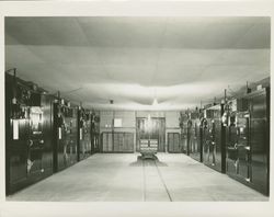 Interior view of the Poehlmann Hatchery located at 620 Main Street, Petaluma, California, Petaluma, California, about 1935