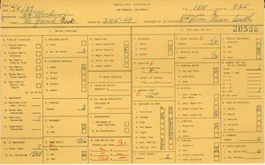 WPA household census for 245 N GRAND, Los Angeles