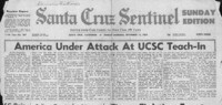 America under attack at UCSC teach-in