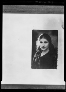 Copy of girl, Jacob Glassen, Southern California, 1929