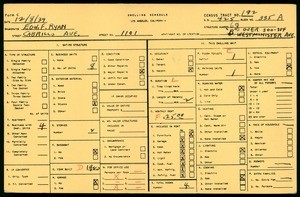 WPA household census for 1101 CABRILLO AVE, Los Angeles County