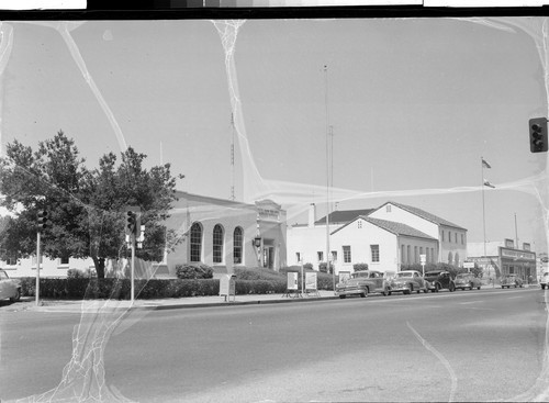 Postoffice and City Hall at Roseville, Calif