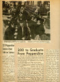 Pepperdine College Commencement Week newspaper clippings