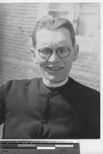 Fr. Kaschmitter at Fushun, China, ca.1930