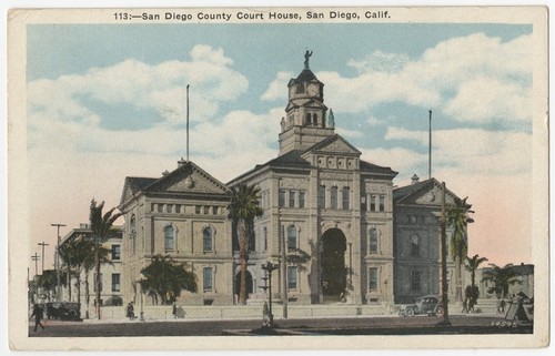 San Diego County court house, San Diego, Calif