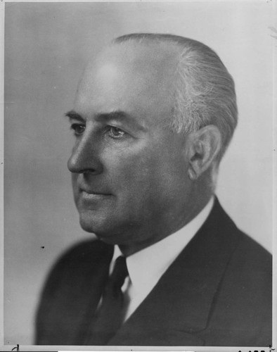 A formal portrait of John Barnes Miller, Edison President and Chairman