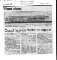 Crystal Springs Water to expand