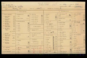 WPA household census for 1541 HENRY, Los Angeles