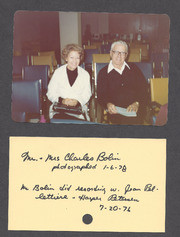 Mr. and Mrs. Charles Bolin, 1978