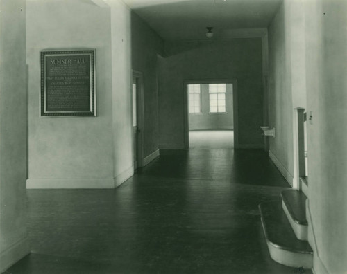 Sumner Hall interior, Pomona College