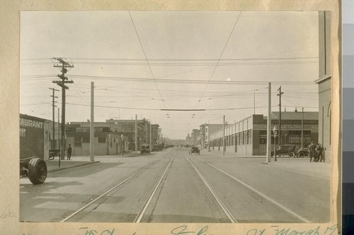 North on 11th St. from Folsome [Folsom] St. March 1924
