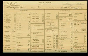WPA household census for 811 W TEMPLE, Los Angeles