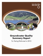 Groundwater Quality Summary Report For Testing Performed in 2015