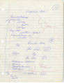 Handwritten notes, Bruce Herschensohn, January 6, 1964