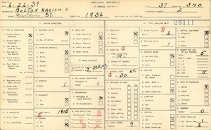 WPA household census for 1936 MONTROSE STREET, Los Angeles