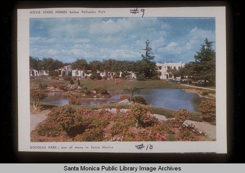Brochure "Greetings from Santa Monica California" Douglas Park