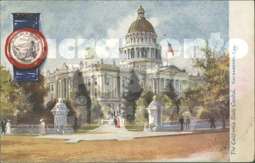 The California State Capitol, Sacramento, Cal