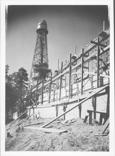 Construction of a new museum building, Mount Wilson
