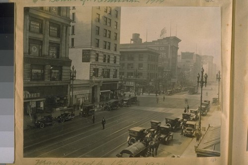 Market West from 6th St., 1920