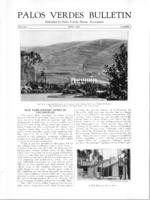 Palos Verdes Bulletin, June 1925. Volume 1. Number 7