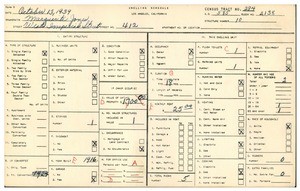 WPA household census for 412 WEST IMPERIAL STREET, Los Angeles County