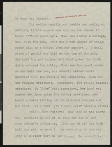 Louise Henderson, letter, 1936-11-28, to Hamlin Garland
