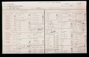 WPA household census for 1001 E 76TH STREET, Los Angeles County