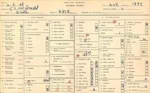 WPA household census for 2913 IDELL, Los Angeles