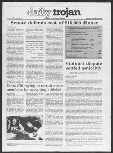 Daily Trojan, Vol. 94, No. 35, October 24, 1983