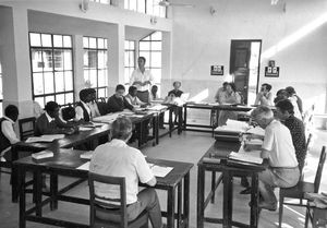 Fællesmøde for BLC og BNELC i Parbatipur, Bangladesh, november 1984