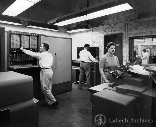 Computer room of the Southern California Cooperative Wind Tunnel (SCCWT)