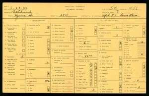 WPA household census for 2815 HYANS ST, Los Angeles