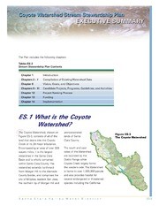 Coyote Watershed Stream Stewardship Plan