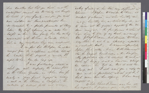 Letter 1--February 10, 1869, San Francisco