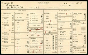 WPA household census for 126 S DILLON ST, Los Angeles