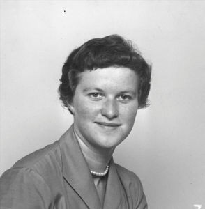 Inge Jepsen. missionary Arabia, 1955