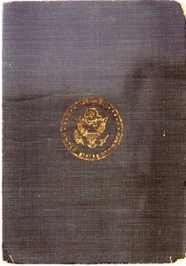 Alla Mae Simpson. 1920 U.S. passport