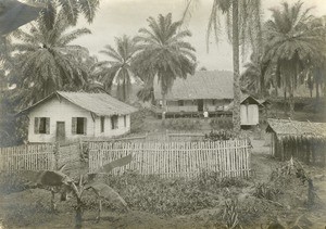 Mission station, in Gabon