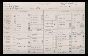 WPA household census for 550 W 104TH PL, Los Angeles County