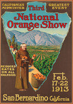 California's Greatest Midwinter Event. Third National Orange Show