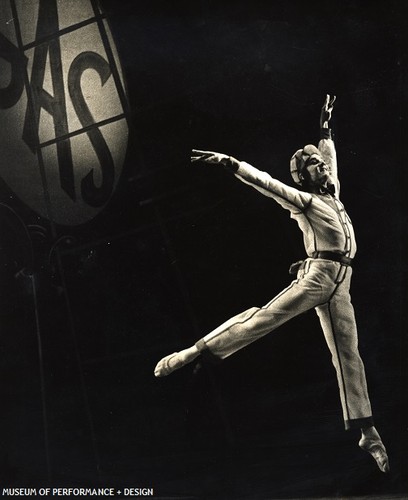 San Francisco Ballet dancer in Christensen's Filling Station, circa 1980s-1990s