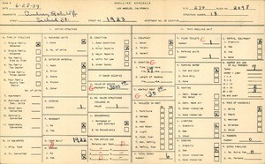 WPA household census for 1923 SICHEL ST, Los Angeles