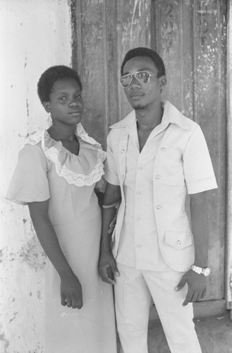Couple portrait, San Basilio de Palenque, ca. 1978
