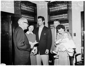 Domestic Relations Court with Judge Doyle, 1958