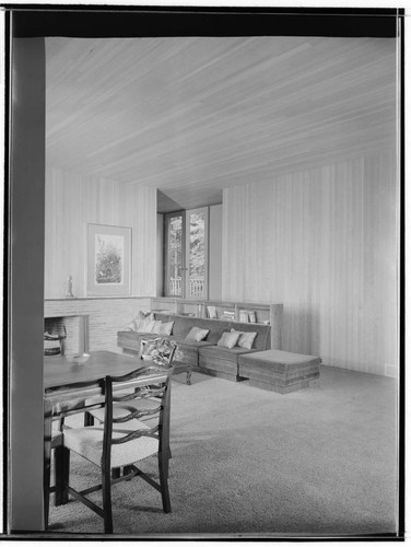 Swan, Kenneth, residence. Living room