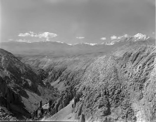 View of the Owens Gorge