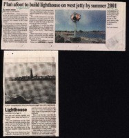 Plan afoot to build lighthouse on west jetty by summer 2001